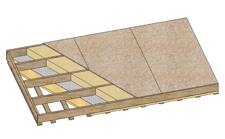Панель цокольного перекрытия