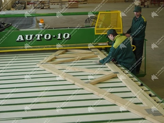 Производство стропильных ферм на МЗП
